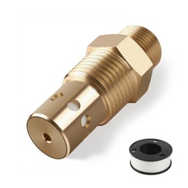 AIYOYOLIFE Air Compressor Check Valve 1/2 npt & 1/2 CFPC Compatible With DeVilbiss Craftsman 5HP Models IRL6560V 5E60VAD Replace#: CAC-437-2
