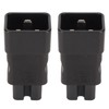 2pcs IEC320 C20 to IEC320 C15 Power Adapter Professional Standard