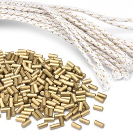 520pcs Lighter Flints Wicks Replacement,Lighter Repair kit include Flint Stones and Cotton Wicks for Petrol Gas Fluid Lighter