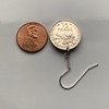 France 1/2 Franc French coin earrings La Semeuse the Sower