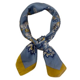 Traziewell Ladies Scarf Satin Scarf Bandana Paisley Scarfs Bandanas Headbands Cowboy Handkerchiefs for Men and Women Ladies Scarves Blue 2323