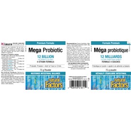 Natural Factors Mega Probiotic Powder - 75 g