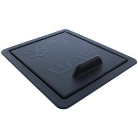 ALLIANCE LAUNDRY SYSTEMS Assy,Soap Dispenser Cover Intl(Black) (F8563204)