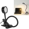 USB Desk Lamp 360° Angle Adjustable Clip On Gooseneck Reading