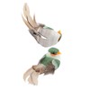 12Pcs Simulation Foam Bird Artificial Bird Decor with Clip Fixing