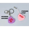 TAB Soda Can Tab Opener with Keychain strap - Unique