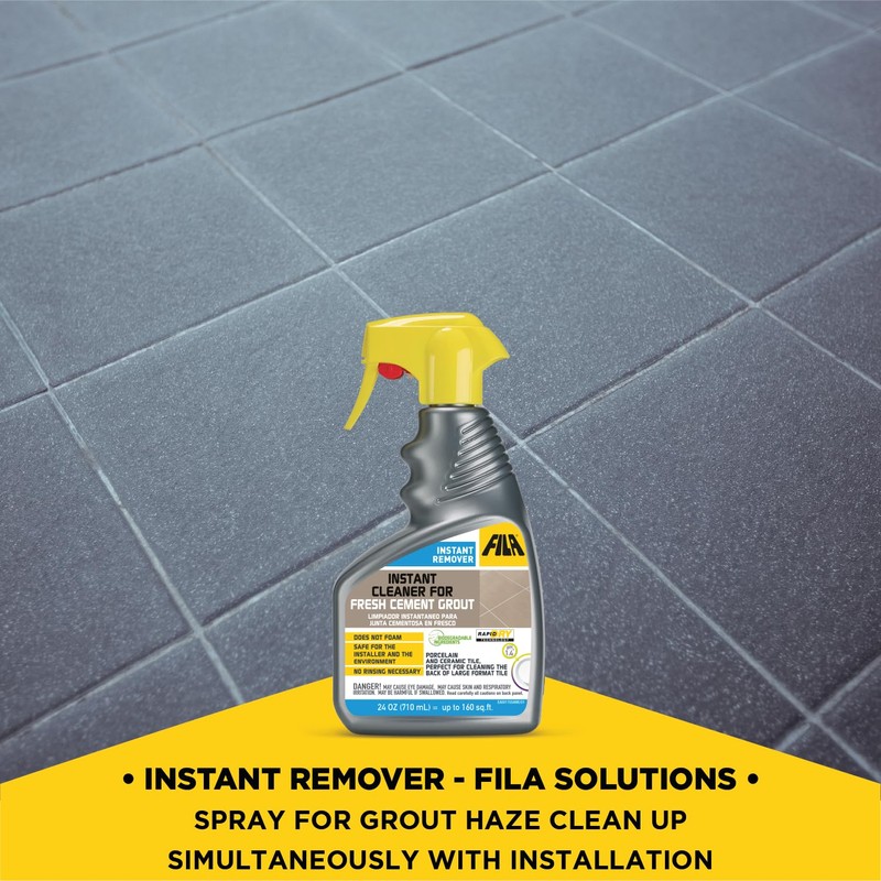 FILA Surface Care Solutions, INSTANT REMOVER, Spray for Grout Haze