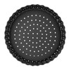 QANYEGN Carbon Steel Pizza Mold Tray, Round Pizza Tray for