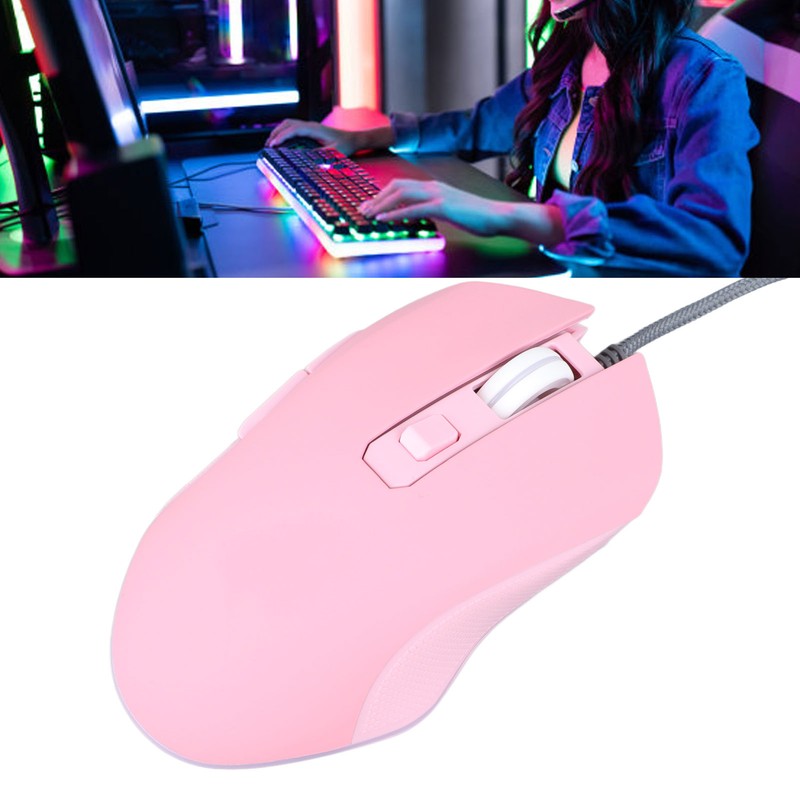 LED Mouse Type C Interface Portable Silent Roller Switch Ergonomic