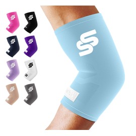 Manga de compresión para codo de estrellas para mujeres y hombres, soporte de codo para dolor y artritis, manga de codo de tenista, soporte de codo de tendinitis, protector de brazo para golf y deportes