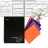 (4-sided spread, easy to write directly into notation holder) Thickness: