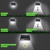 Wagan EL8570 1000 Lumens Outdoor LED Solar Wall Light Waterproof