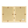 Fuji Color 4622TK Photo Frame, Wooden, Size 2 x 2