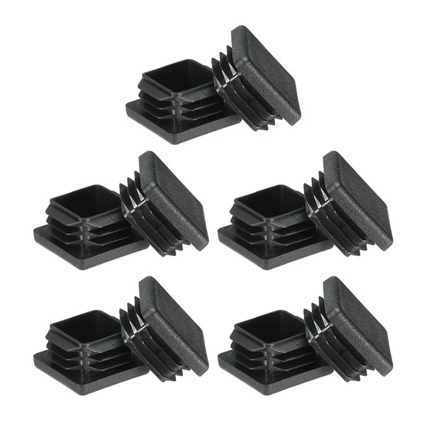PATIKIL Square Plastic Hole Plugs 1.2inch, 10 Pack Tubing Insert
