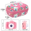 Leayjeen Children's Camera Protective Case Compatible with Grepro/Gofunly/Goopow/YunLone/AONISE/Dwfit/Kriogor/Hangrui Children's Digital