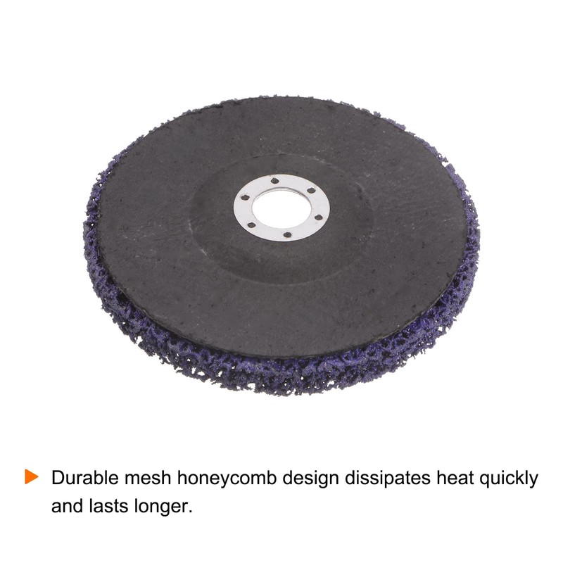 HARFINGTON 2pcs Strip Discs Stripping Wheels 6" x 7/8" Stripping