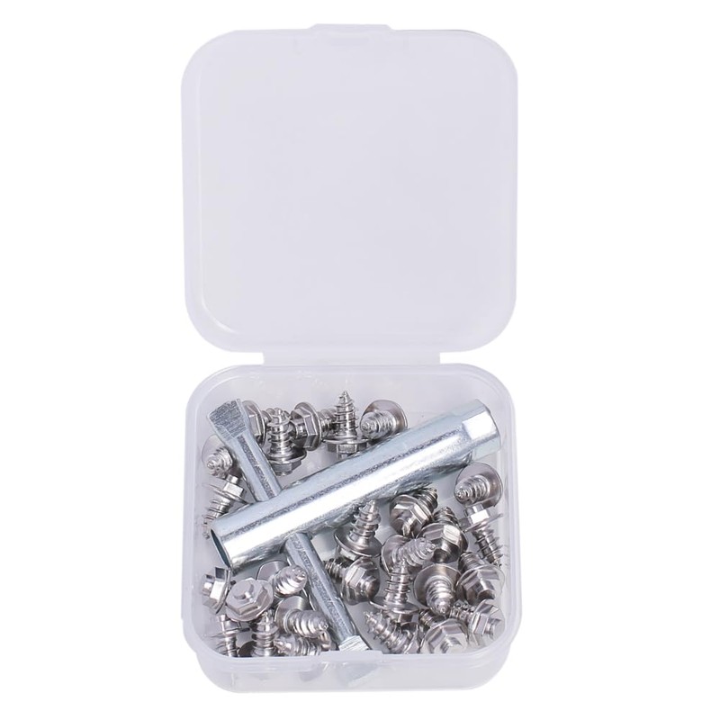 Raprance Screw-in Wading Boot Studs,26pcs Non Slip Screws for Felt