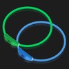 Novkin 2-Pack LED Dog Collar, Light Up Dog Collars,Rechargeable Dog
