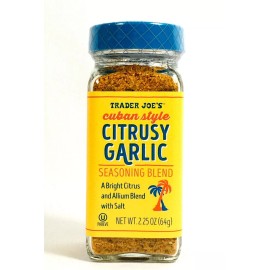 Trader Joe's Cuban Style Citrusy Garlic Seasoning Blend 2.25oz