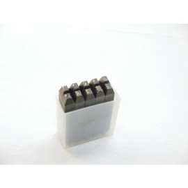 TRUSCO (torasuko) Reverse Numbers Stamp Set,, 5 mm SKB – 50