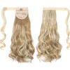 Dcbaboo Ponytail Hairpiece Braid Extensions Wavy Long 50 cm Wrapped
