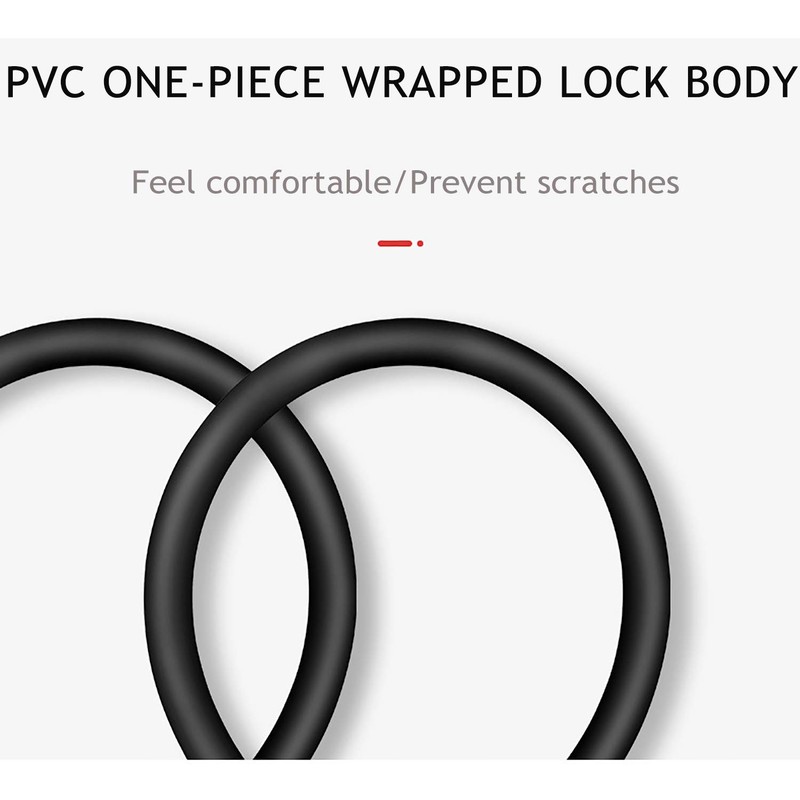 Jingming Bicycle Lock, Combination Code Lock, Mini Portable Can Be