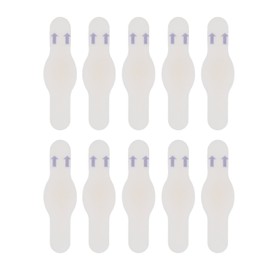 10pcs Blister Bandages Blister Pads Gel Blister Cushion Gel Heel Blister Patch for Heel Blister Prevention Recovery