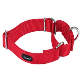 Mikivery Marraht A Dog Collar with Sleepy Colourful Metal Collar for Pets, Suitable for Small, Medium and Large