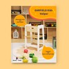 Damoch Family™ Adjustable Kids Learning Tower, Toddler Kitchen Tower, Portable