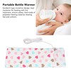 Travel Milk Heat Bag USB Portable Compact Zip Closure Thermostat