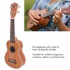 21in Ukulele Wooden Portable 4 String Mini Acoustic Guitar for