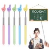 LAKJUOZ Pack of 5 Extendable Pointing Stick, Index Finger Rod,