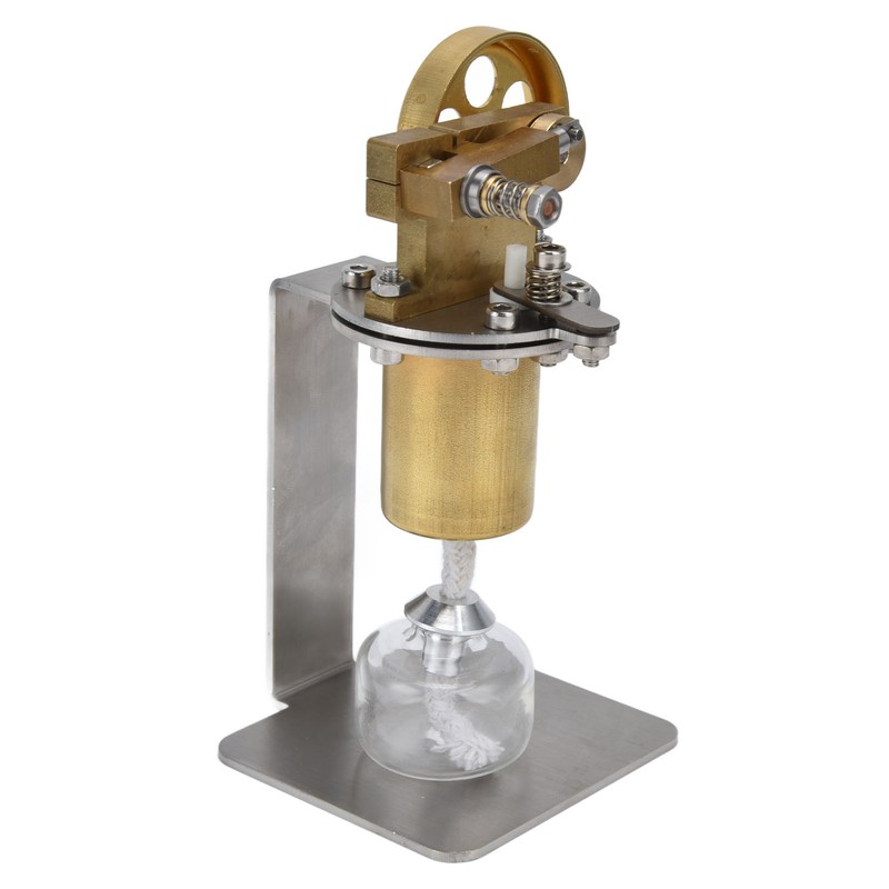 Mini Steam Engine Desktop Mechanical Stirling Engine Model for Physical
