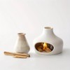 Aswalling Elegant Ceramic Burner with Chimney - Perfect for Meditation,