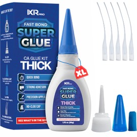 Thick CA Glue, Super Glue, Cyanoacrylate Adhesive, 1 Pcs 1.75oz Repair kit