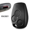 SESKEYS RN3B01 2-Button Key Case without Blade Compatible with Renault