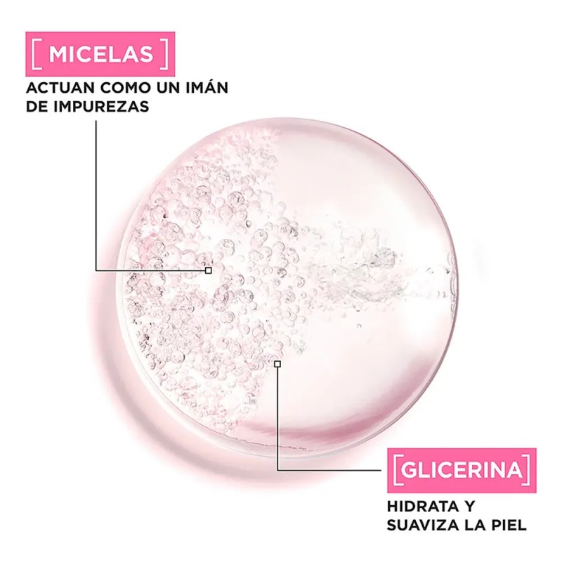 Garnier Skin Active Agua Micelar Desmaquillante todo en 1 400ml