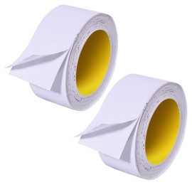 CHGCRAFT 5.47 Yards Single Sided Adhesive White Foam Tape Sealing Insulation Tape Seam Sealer Canvas for Windows and Door Patching, 1.9inch Wide, White