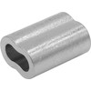 SwageRight MIL-SPEC Zinc Plated Copper Swage Sleeves Clip & Ferrules