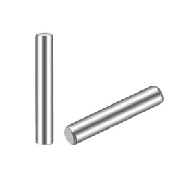 sourcing map Pack of 50 Cylinder Pins 304 Stainless Steel Wood Bunk Bed Dowel Pins Shelf Pegs Support Shelves 2.5 x 16 mm (approx. 3/32 Inch)