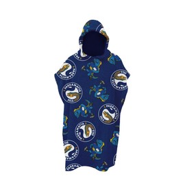 Parramatta Eels NRL Rugby League Kids Youth Hooded Beach Towel