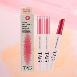 Tag 태그 듀이 멜팅밤 4호 디어 핑크 x 3개 Tag Dewy Melting Balm No. 4 Dear Pink x 3 pcs [Dewy Melting Balm No. 4 Dear Pink x 3 pcs]