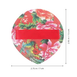 Healvian 4pcs Floral Teardrop Makeup Puff Soft Foundation Powder Applicators for Smooth Application Durable Beauty Sponges for Pressed Powder Cushion Foundation for Everyday Use