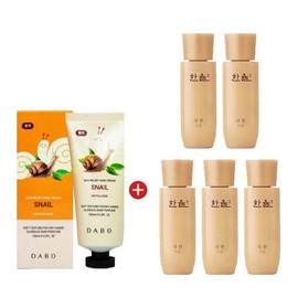 Dabo Skin Relief Hand Cream + Hanyul Kyukjin 25ml 5pcs / 다보 스킨 릴리프 핸드크림+한율 극진 25ml 5개