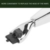 Men's Razor Handle Replacement Ergonomic Design Lightweight Shaving Safety Handle