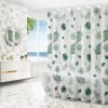 MINI BOXX Cortinas Para Baño Ducha Con Ganchos Impermeable Y