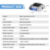 LEZOOY 2 Pack Solar Driveway Ground Marker Lights Waterproof Outdoor