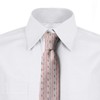 Ambesonne Marine Men's Tie, Nautical Themed Zeppelin Bend Knots and