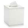 BTSKY PU Leather Cube Tissue Holder Box - Household/Office Square