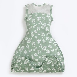 PurFlo Swaddle to Sleep Bag | Breathable Newborn Baby Sleeping Bag That Grows With Your Baby | Swaddle Arms In or Out | Hip Healthy | 0-4 Months | All-Season 2.5 tog Sleeping Bag